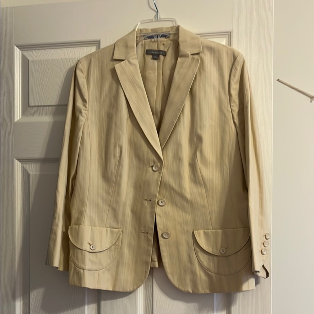 Calvin Klein Cream Blazer for Men